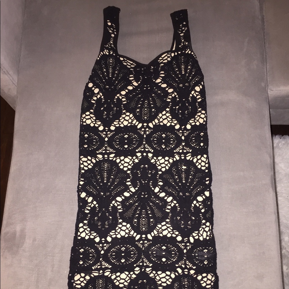 Black Lace Cocktail Dress